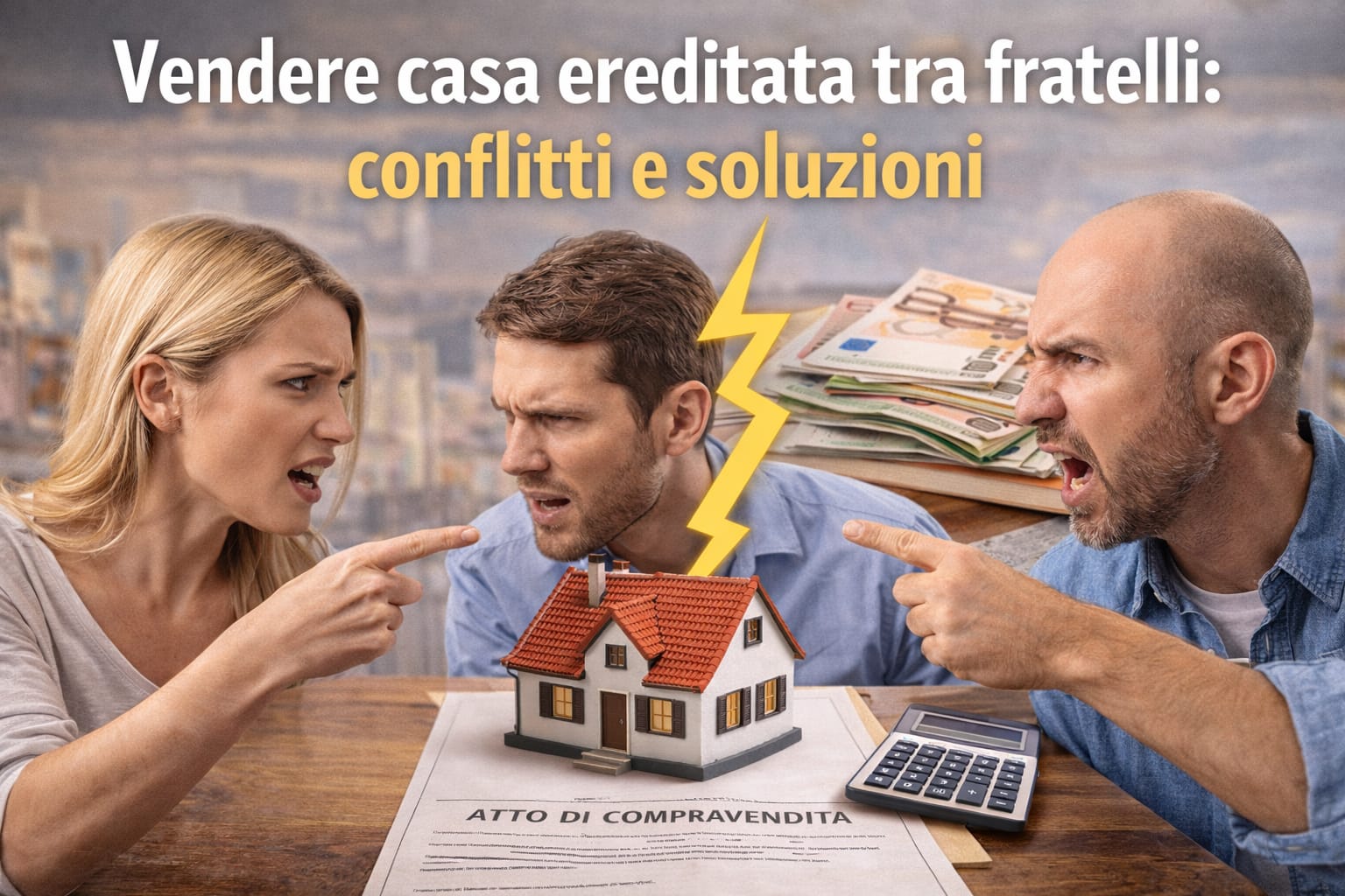 vendere casa ereditata tra fratelli a torino