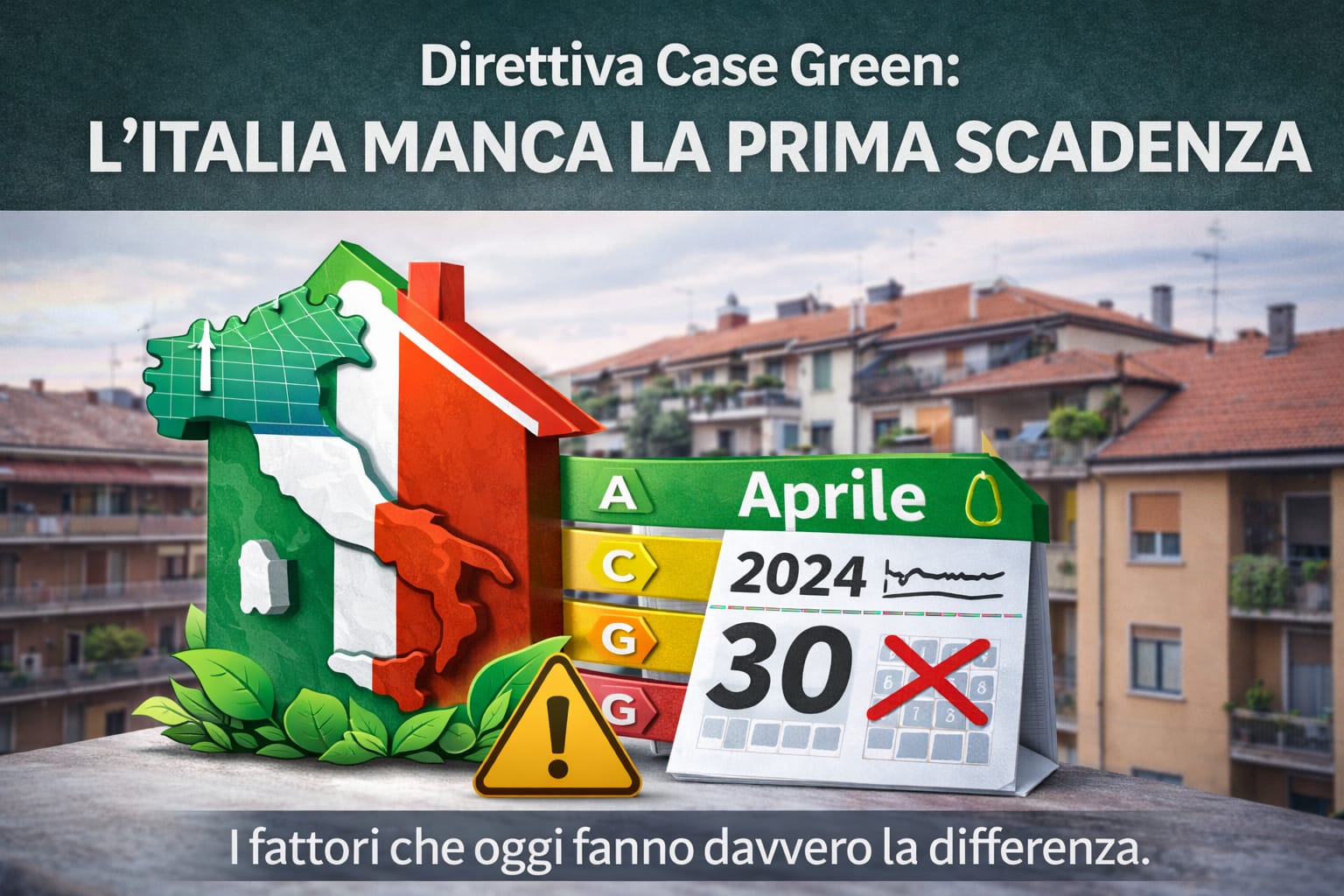 Direttiva Case Green Italia Manca la Scadenza