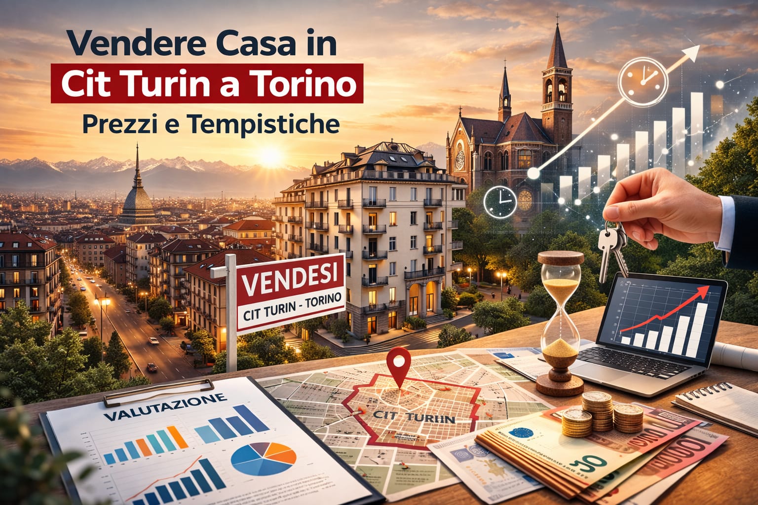 Vendere casa in Cit Turin a Torino