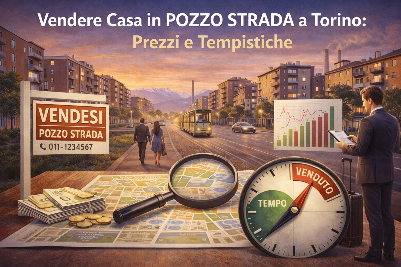 Vendere casa in Pozzo Strada a Torino