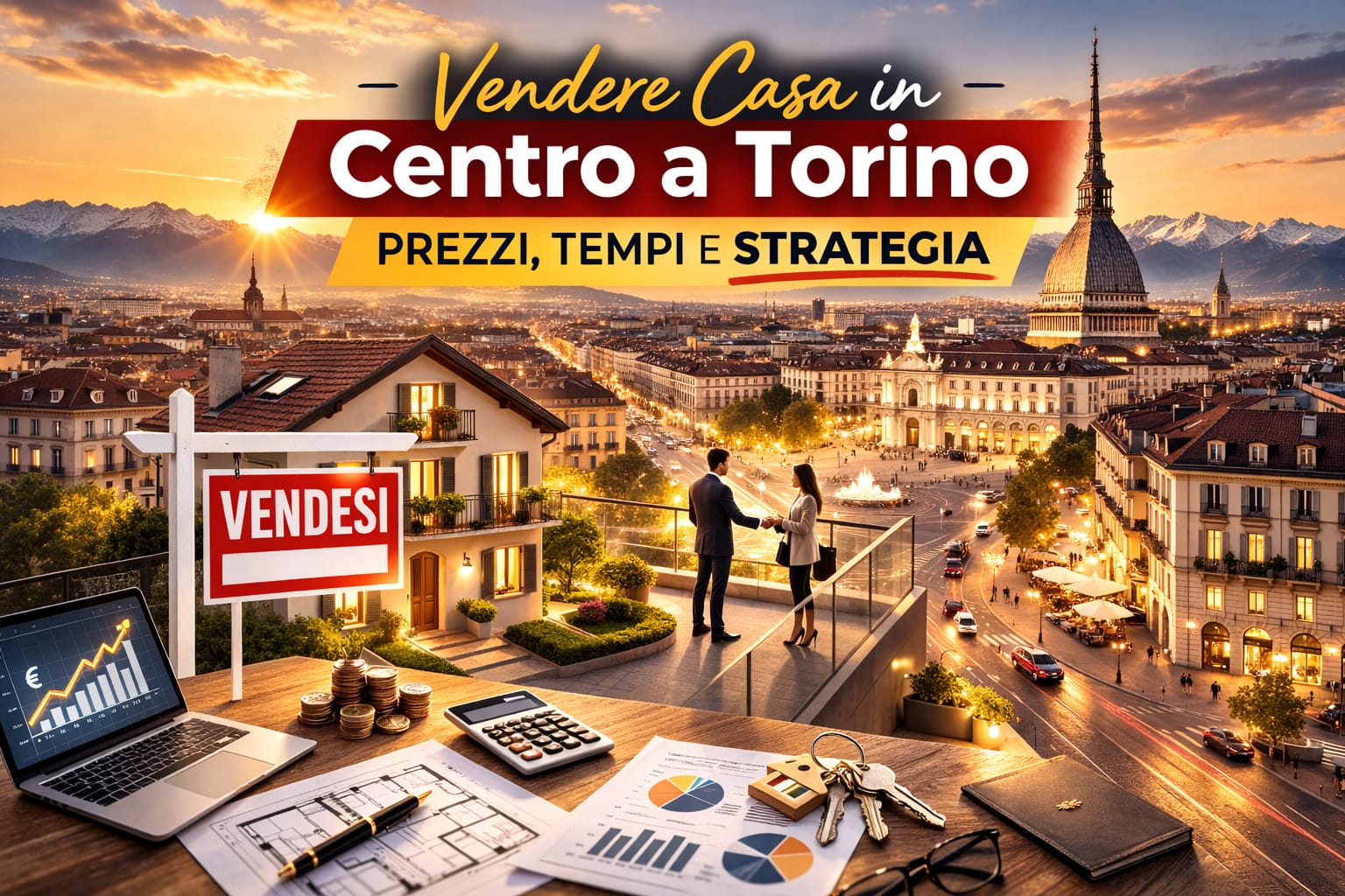 per Vendere Casa in Centro a Torino - prezzi, tempi e strategia