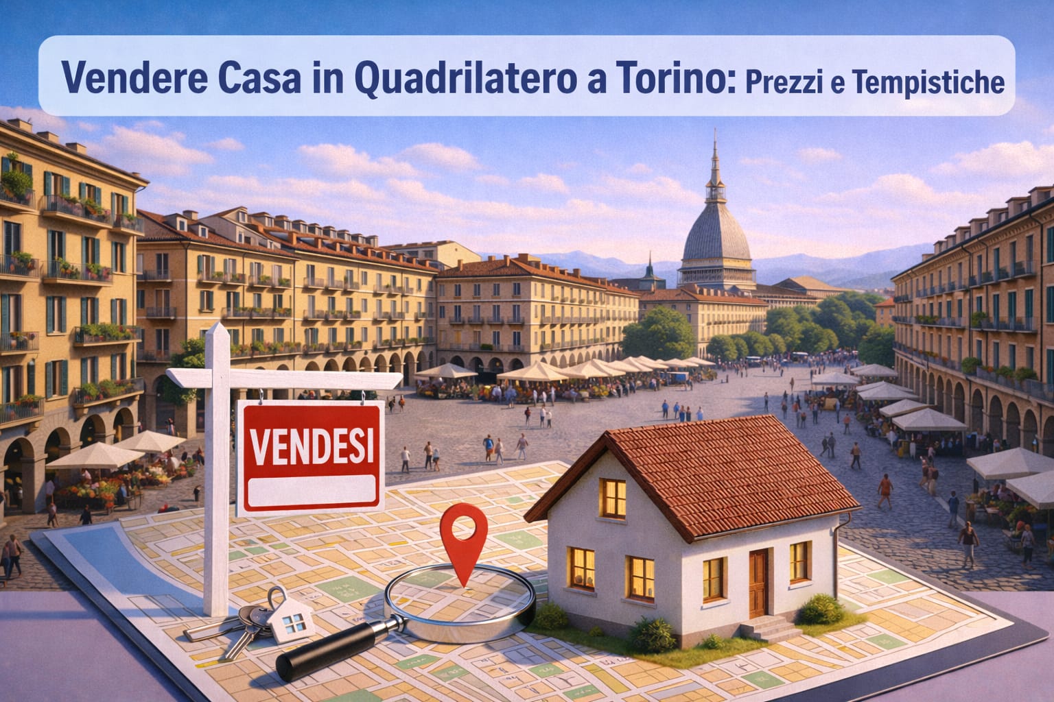 Vendere casa nel Quadrilatero Romano Torino