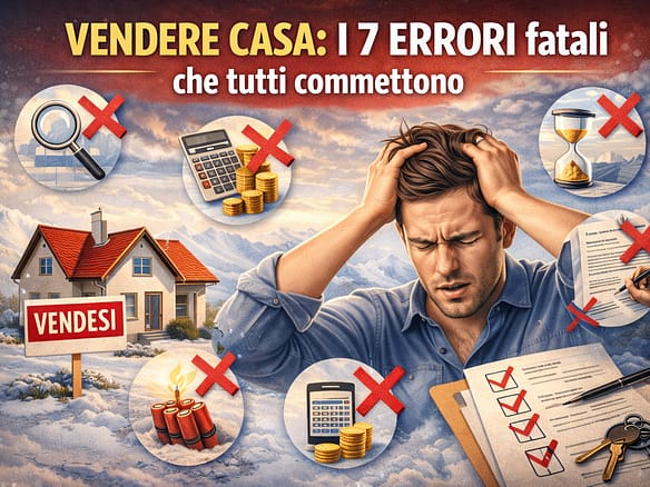 Vendere Casa: I 7 Errori fatali che tutti commettono