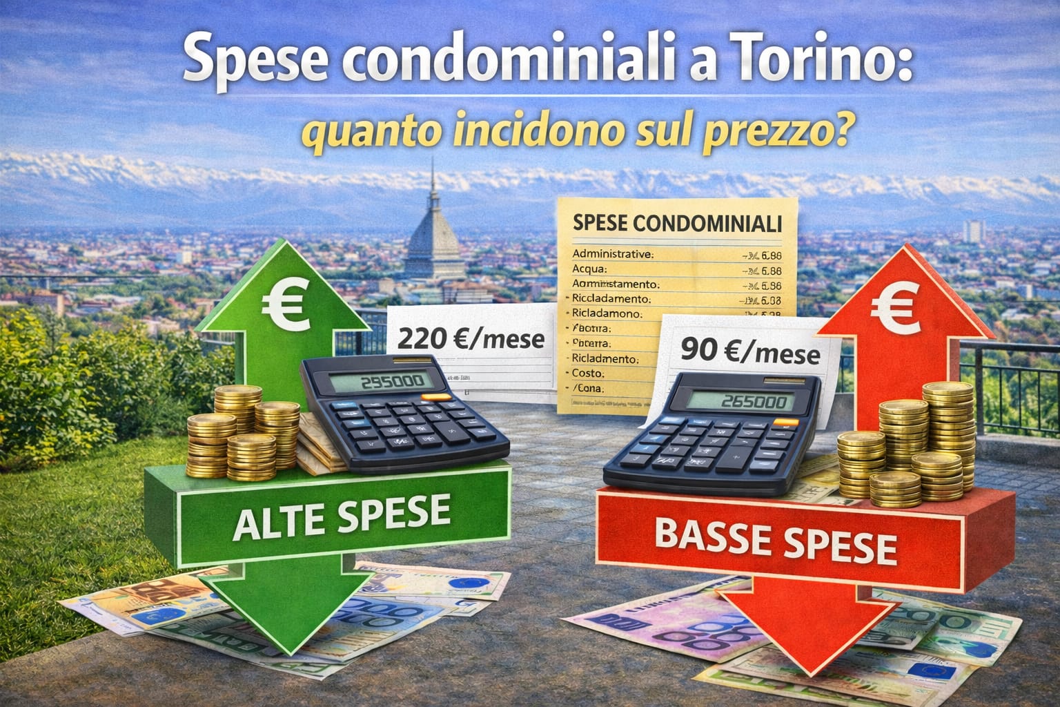 Spese condominiali a Torino